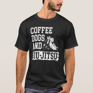 Camiseta Cães Café Jiu Jitsu BJJ Cães