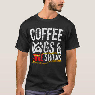 Camiseta Cães Cafés e Programas Criminais
