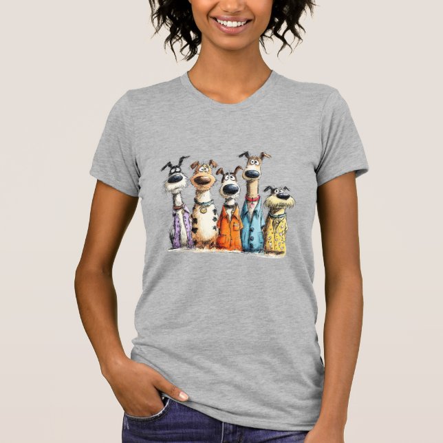 Camiseta Cães caprichosos (Frente)