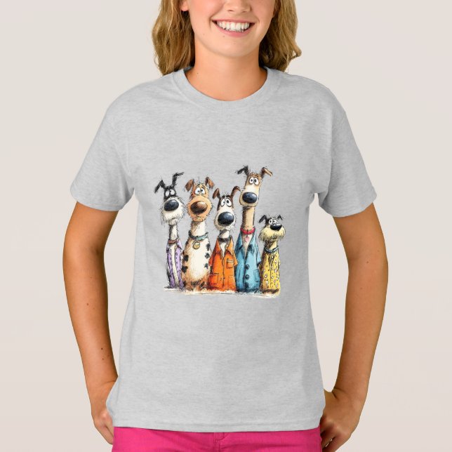 Camiseta Cães caprichosos (Frente)