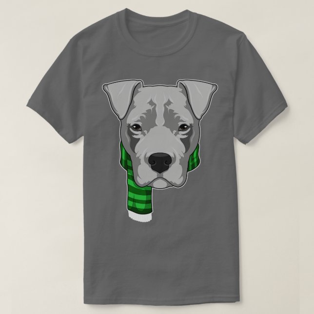 Camiseta Cães com Scarf (Frente do Design)