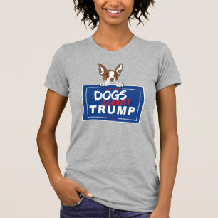 CAMISETA CÃES CONTRA A TRUMP