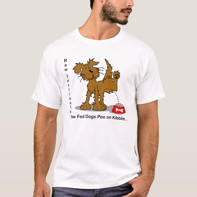Camiseta Cães crus de Fed (Frente)