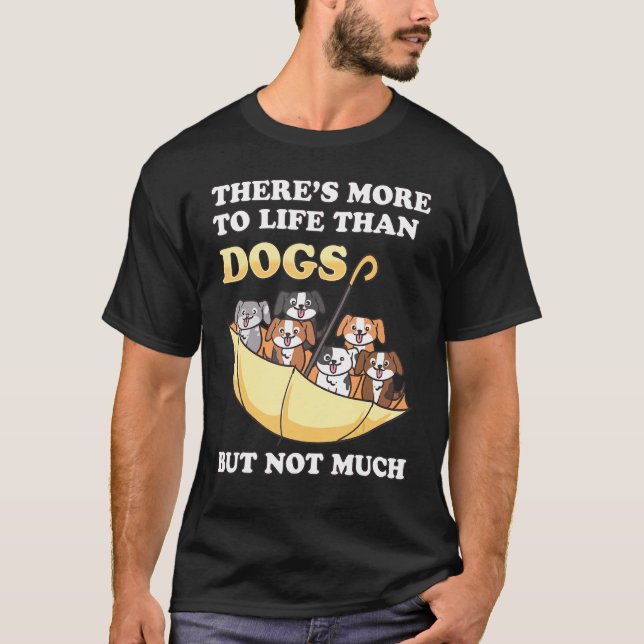 Camiseta Cães de cabeça para baixo Cachorro Cachorro Puppy  (Frente)