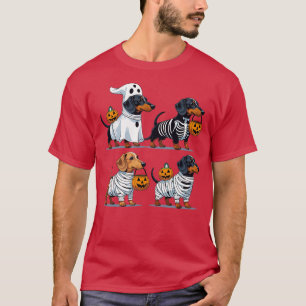 Camiseta Cães de Dia das Bruxas Gráficos Design