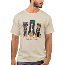 Cães de Doce ou Travessura em Fantasias de Hallowe