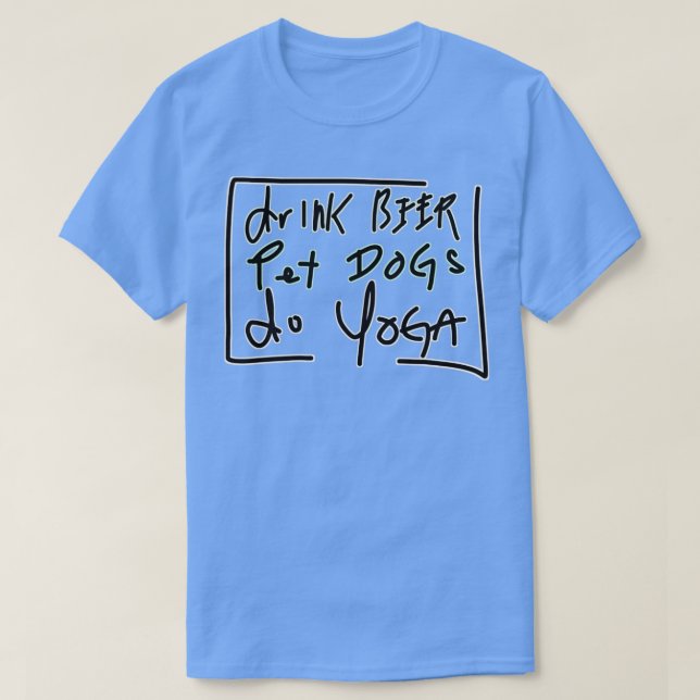 Camiseta Cães de estimação (Frente do Design)