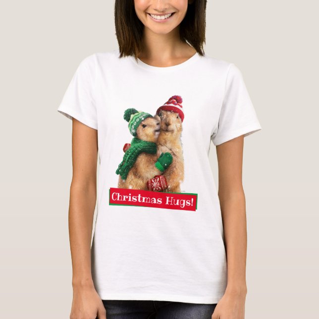 Camiseta Cães de Natal (Frente)