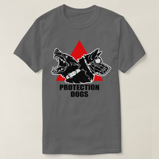 Camiseta Cães de proteção IPO Montação K9  (Frente do Design)