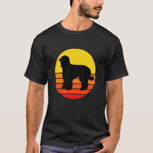 Camiseta Cães de Raça Dogs-Afghan-Hound-Pôr do Sol Cão Retr