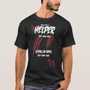 Camiseta Cães Do Serviço De Proteção Contra Auxiliares De T