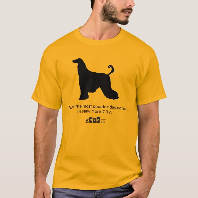 Camiseta Cães do t-shirt dos dados do cão de NYC (Frente)