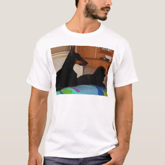 Camiseta Cães dos amigos da mãe