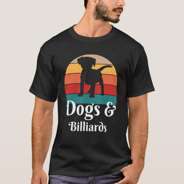Camiseta Cães e Billards (Frente)
