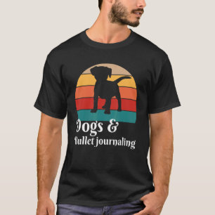 Camiseta Cães e Bullet Journaling