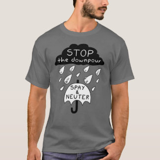 Camiseta Cães e Gatos em Choque (Spay & Neuter)