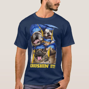 Camiseta Cães e Gatos Graduados no Fotocabine