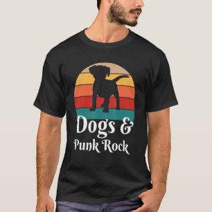 Camiseta Cães e Punk Rock Music