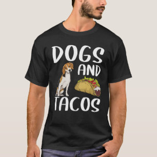 Camiseta Cães e Tacos Beagle Comida mexicana