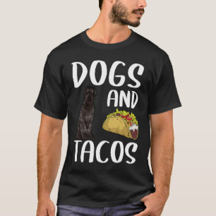 Camiseta Cães e Tacos Bouvier des Flandres Comida mexicana