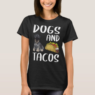 Camiseta Cães E Tacos Cesky Terrier Comida Mexicana