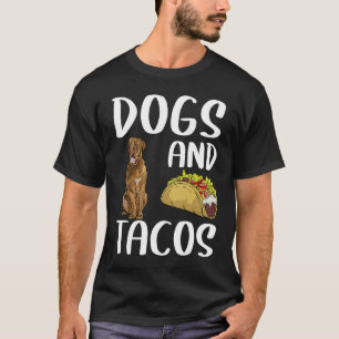 Camiseta Cães e Tacos Dogues de Bordéus Comida mexicana