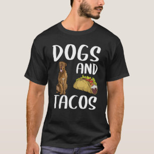Camiseta Cães e Tacos Dogues de Bordéus Comida mexicana