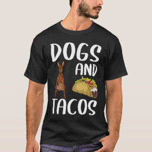 Camiseta Cães E Tacos Faraó Hound Comida Mexicana