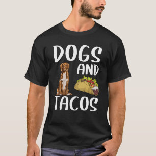 Camiseta Cães E Tacos Nova Scotia Retrievers De Tolerância