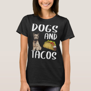 Camiseta Cães E Tacos Skye Terrier Comida mexicana