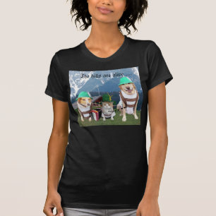 Camiseta Cães & gato alemães engraçados
