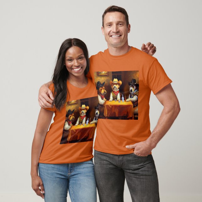 Camiseta Cães num Salão (Unissex)