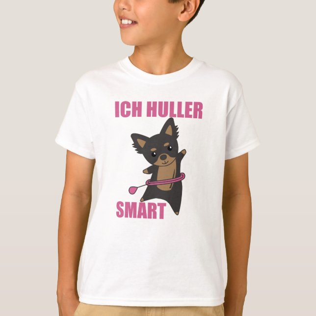 Camiseta Cães O Hullern Smart Hoop Sport Chihuahua (Frente)