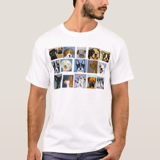 Camiseta cães pelo ginsburg de eric