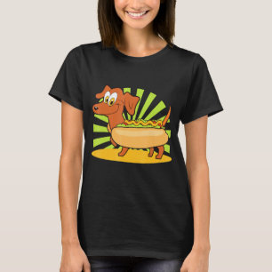 Camiseta Cães Quentes de Espelho-Corante