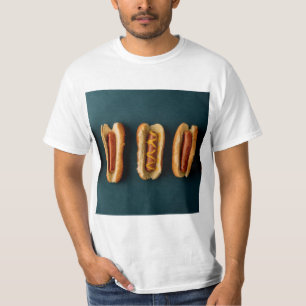 Camiseta Cães quentes e Armas