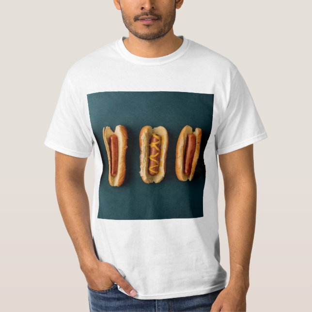 Camiseta Cães quentes e Armas (Frente)