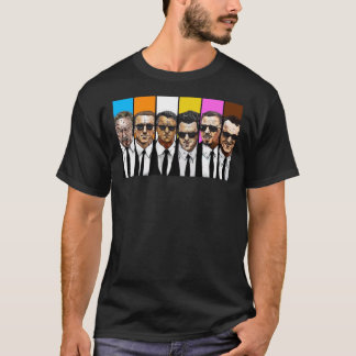 Camiseta Cães Reservatórios - Gangsters Ilustrados Clássico