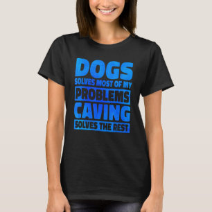 Camiseta Cães Resolve A Maioria Dos Meus Problemas Ao Cavia