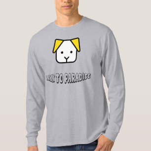 Camiseta Cães São um Elo com o Paraíso – Rosto de Cachorro