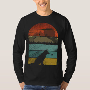 Camiseta Cães Siberian Husky retrô vintage e animal fofo