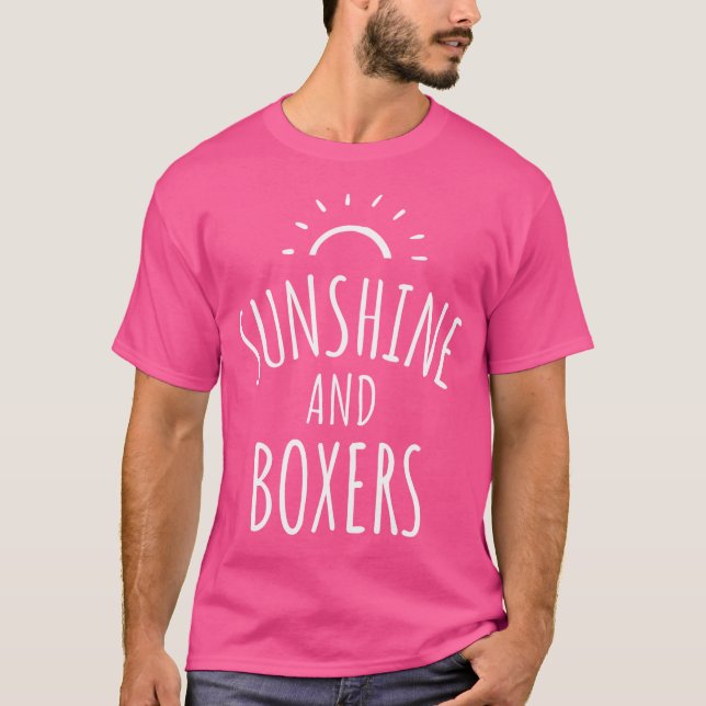 Camiseta Cães Solares E Boxer (Frente)