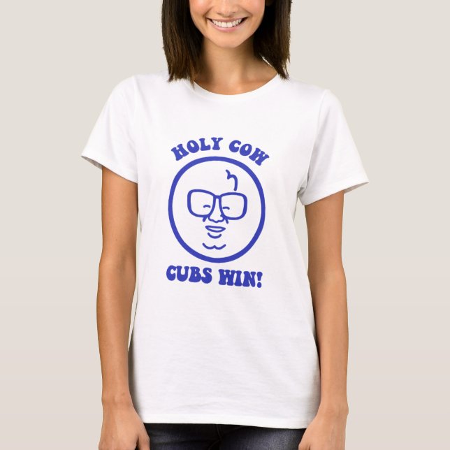 Camiseta Cães-Vaca Sagrados Ganham (Frente)