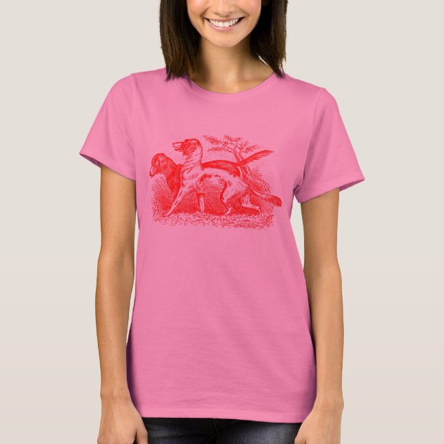 Camiseta Cães Vintage (Frente)