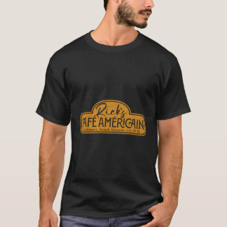 Camiseta Cafã Fictício De Rick © Amã ©Ricain No Casab