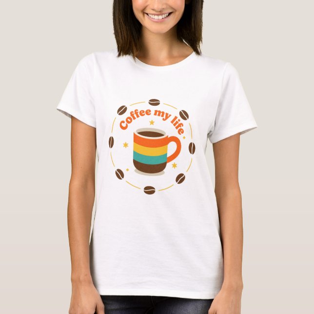 Camiseta café (Frente)