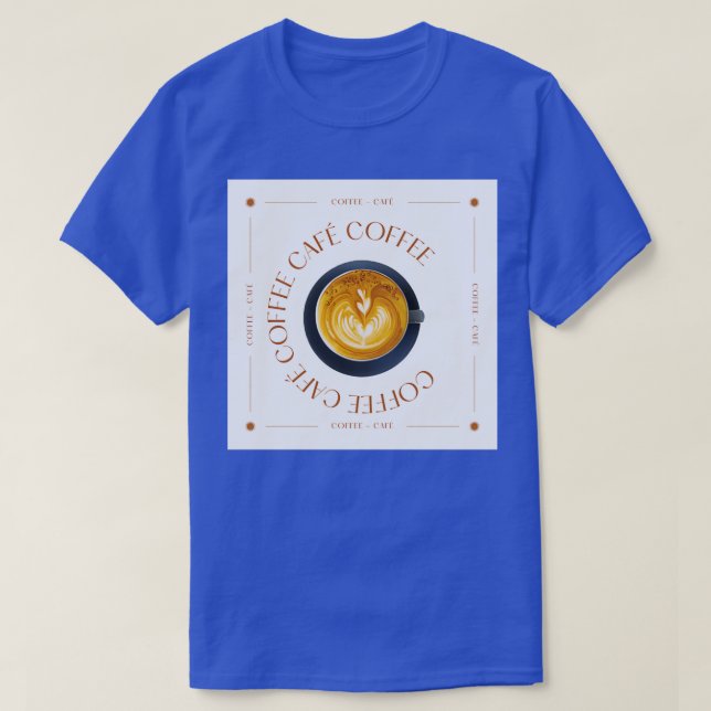 Camiseta Café (Frente do Design)