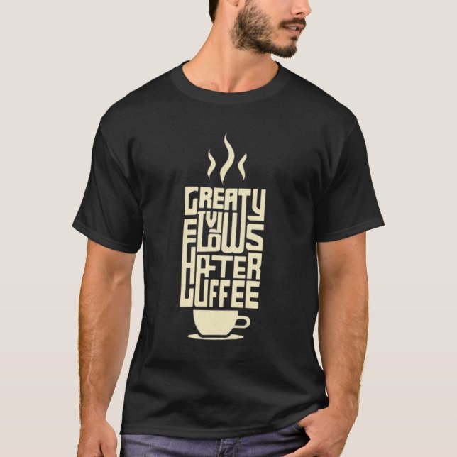 Camiseta café (Frente)