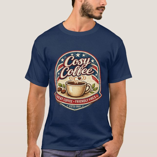 Camiseta Café Aconchegante (Frente)