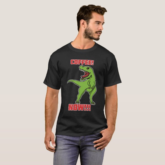 Camiseta Café! Agora! (Frente Completa)